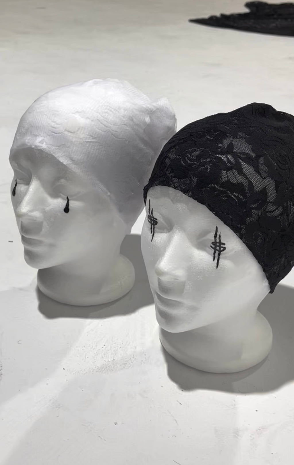 Black Lace Skully